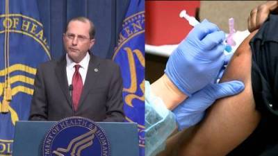Alex Azar - U.S.Health - Coronavirus: Trump admin releases millions of vaccines held back for 2nd doses to speed up process - globalnews.ca