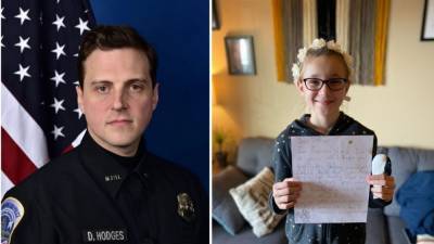 DC police ID officer crushed in door in response to little girl’s heartfelt letter - fox29.com - Usa - Washington