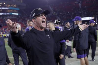 Harbaugh, Ravens happily travel road to success in playoffs - clickorlando.com - New York - state Tennessee - city Jacksonville - city Baltimore