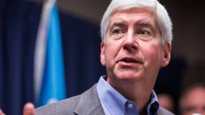 Rick Snyder - Ex.-Michigan Gov. Snyder charged in Flint water crisis - fox29.com - county Hall - state Michigan - city Lansing, state Michigan