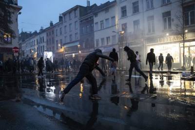 Brussels police arrest 116 at protest over Black man's death - clickorlando.com - city Brussels - Belgium