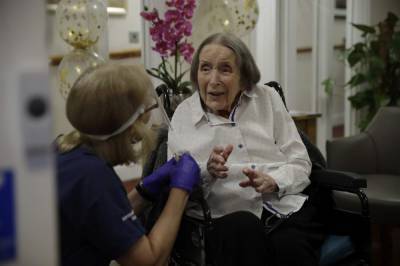 A day to remember: London nursing home greets virus vaccine - clickorlando.com - Britain - city London - city Oxford