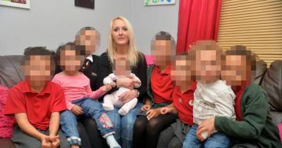 Ex-lapdancer and benefits mum-of-eight 'feared dying' of Covid with kids home alone - dailystar.co.uk