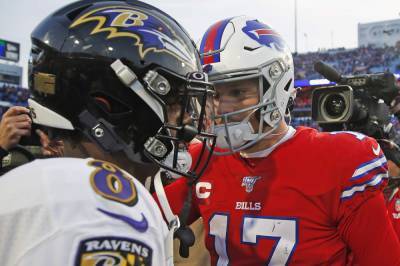 Josh Allen - Afc East - Allen, Jackson set for playoff showdown as Bills host Ravens - clickorlando.com - state New York - county Park - city Baltimore