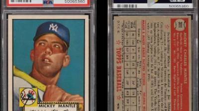 Mona Lisa - Mickey Mantle baseball card sells for record $5.2 million - fox29.com