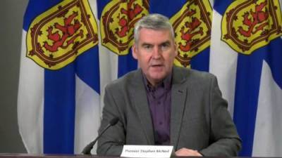 Nova Scotia - Stephen Macneil - Coronavirus: McNeil reports two new cases of COVID-19 in Nova Scotia - globalnews.ca