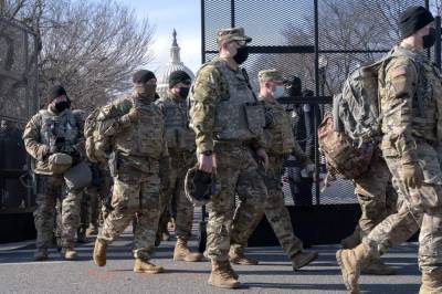 Joe Biden - Guard troops pour into Washington as states answer the call - clickorlando.com - Washington - city Washington
