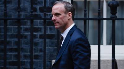 Dominic Raab - UK govt hopes to consider easing lockdown in March - Raab - rte.ie - Britain