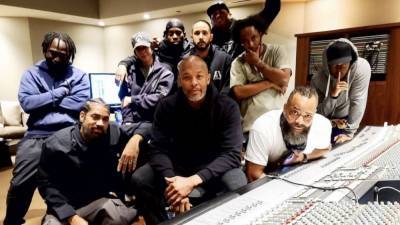 Dr. Dre back in studio one day after being released from hospital - fox29.com - Los Angeles