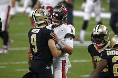 Drew Brees - Saints’ Brees exits playoffs, perhaps career, on sour note - clickorlando.com - county Bay - city Tampa, county Bay - city New Orleans
