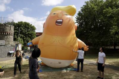 Donald Trump - Trump baby protest blimp enters Museum of London collection - clickorlando.com - Iraq