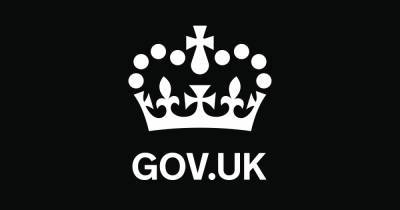 Log test site COVID-19 results - gov.uk