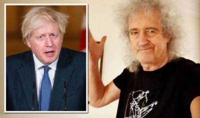 Boris Johnson - Brian May - Brian May: Queen star struggling with loved one's death as he blasts Government over Covid - express.co.uk