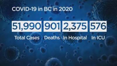 Keith Baldrey - Look back at the impact of COVID-19 in B.C. by the numbers - globalnews.ca - Britain - Columbia, Britain