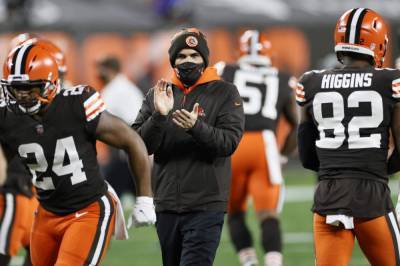 Kevin Stefanski - The Latest: 2nd Browns coach tests positive for virus - clickorlando.com - county Cleveland - Chad - county Brown