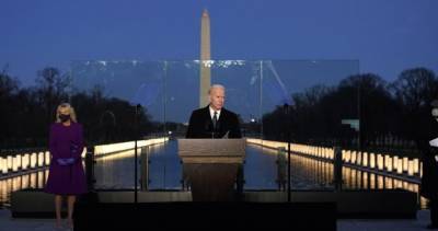 Donald Trump - Joe Biden - Kamala Harris - Lincoln Memorial - ‘Dark times’: Biden, Harris mark country’s coronavirus grief ahead of inauguration day - globalnews.ca - Usa - Washington