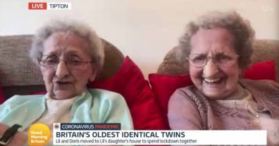 Susanna Reid - Piers Morgan - Piers Morgan and Susanna Reid announce death of one Britain's oldest identical twins on GMB after coronavirus battle - manchestereveningnews.co.uk - Britain