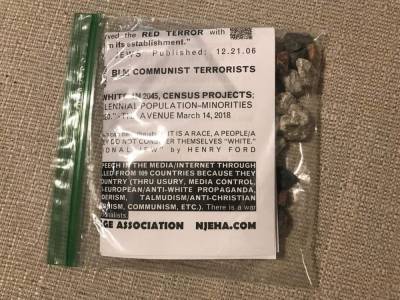 Satellite Beach residents find anti-Semitic tracts about Antifa, BLM near synagogue - clickorlando.com - state Florida - county Brevard