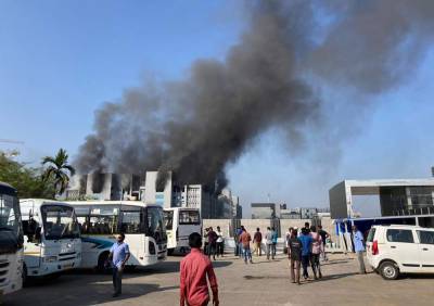 Fire hits building at world's largest vaccine maker in India - clickorlando.com - India - state Maharashtra - city Pune, India
