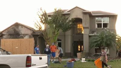 Lake Nona community supports family after fire damages home - clickorlando.com - state Florida - county Orange - county Lake