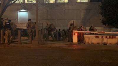 Joe Biden - National Guard troops forced out of Capitol, relocated to nearby parking garage - fox29.com - Washington - city Washington, area District Of Columbia - area District Of Columbia