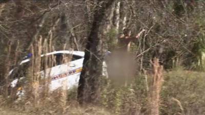 Naked man driving Florida officer’s stolen cruiser crashes into woods - clickorlando.com - state Florida - city Jacksonville, state Florida