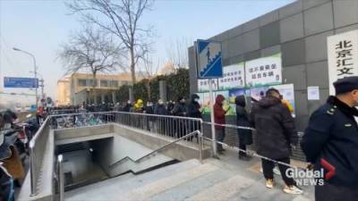 Coronavirus: Long lines for COVID-19 testing form in Beijing’s Dongcheng District - globalnews.ca - China - city Beijing, China