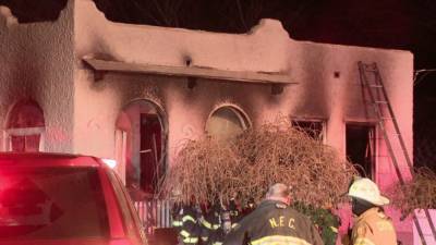 House fire sparked by space heater leaves 2 injured in Bucks County - fox29.com - county Bucks - county Bristol