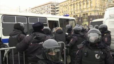 Alexei Navalny - Russian police arrest hundreds of protesters demanding Alexei Navalny’s release - globalnews.ca - Russia