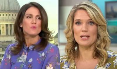 Susanna Reid - Susanna Reid reaches out to Charlotte Hawkins as she pulls out of GMB after Covid concerns - express.co.uk - Britain - city Charlotte - Charlotte, county Hawkins - county Hawkins