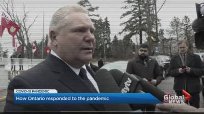 Travis Dhanraj - How Ontario responded to the coronavirus pandemic - globalnews.ca
