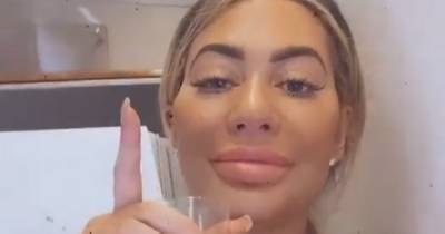 Chloe Ferry - Megan Barton Hanson - Chloe Ferry doesn't wear a face mask as she leaves Dubai after being slammed for holiday during pandemic - ok.co.uk - city Dubai