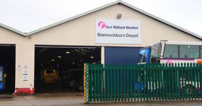 Bannockburn First Bus depot to stay open after coronavirus outbreak hits services - dailyrecord.co.uk