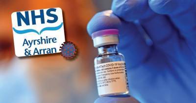 Coronavirus vaccines 'wasted' at Ayrshire hospital, health board confirms - dailyrecord.co.uk