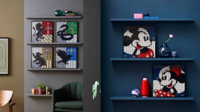 Add some Disney Magic or Hogwarts to your home with these frameable Lego sets - clickorlando.com
