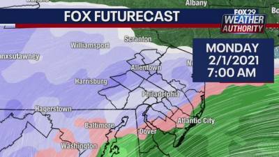 Weather Authority: Temperatures plunge ahead of winter storm with potential significant snowfall - fox29.com - city Philadelphia