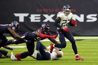 Derrick Henry - Henry passes 2K, Titans beat Texans 41-38 on late field goal - clickorlando.com - state Tennessee - city Houston - city Baltimore