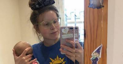 Harry Potter - Alfie Brown - Lavender Brown - Harry Potter star Jessie Cave reveals her three-month-old baby son Abraham is in hospital with coronavirus - ok.co.uk - county Brown - county Potter