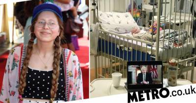 Boris Johnson - Harry Potter star Jessie Cave’s two-month-old son hospitalised with Covid-19 - metro.co.uk