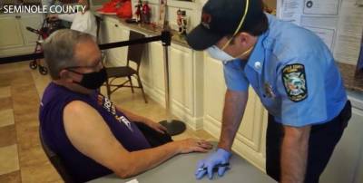Alan Harris - Seminole County debuts mobile unit to help vaccinate senior communities - clickorlando.com - state Florida - county Seminole - county Harris - city Sanford