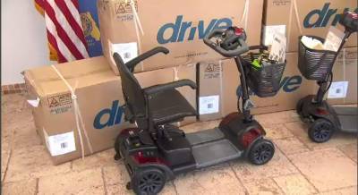 Couple donates mobility scooters for veterans with disabilities - clickorlando.com - Usa - state Florida - county Orange - Vietnam
