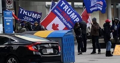 Donald Trump - Joe Biden - Small pro-Trump rallies break out in Canada amid chaos at U.S. Capitol - globalnews.ca - Canada