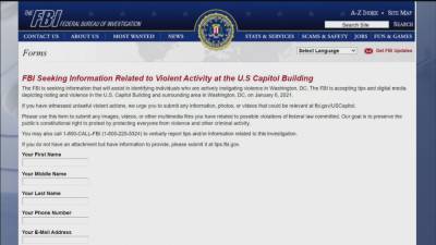 Donald Trump - FBI seeking information after chaos and destruction at US Capitol - fox29.com - Usa - Washington