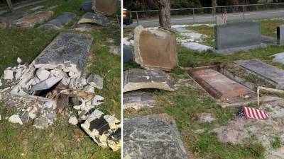 2 arrested in theft of human remains from Mount Dora cemetery - clickorlando.com - county Lake - county Polk