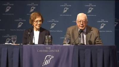 Jimmy Carter - Former President Jimmy Carter, wife Rosalynn issue statement after violence in D.C. - fox29.com - city Atlanta