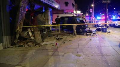 Police: 1 injured after van plows into storefront in Mayfair - fox29.com - city Philadelphia