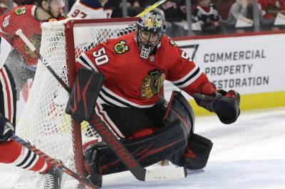 Devils goalie Corey Crawford retires on eve of NHL season - clickorlando.com - state New Jersey - city Chicago - city Newark
