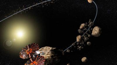 NASA's Lucy spacecraft to visit swarm of asteroids near Jupiter - fox29.com
