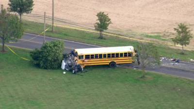 School bus crash in Salem County leaves children with minor injuries, officials say - fox29.com - state New Jersey - county Salem