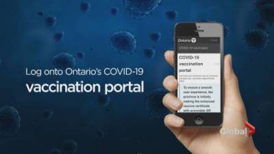 Step-by-step breakdown of how to get the new Ontario COVID-19 QR code proof-of-vaccination - globalnews.ca